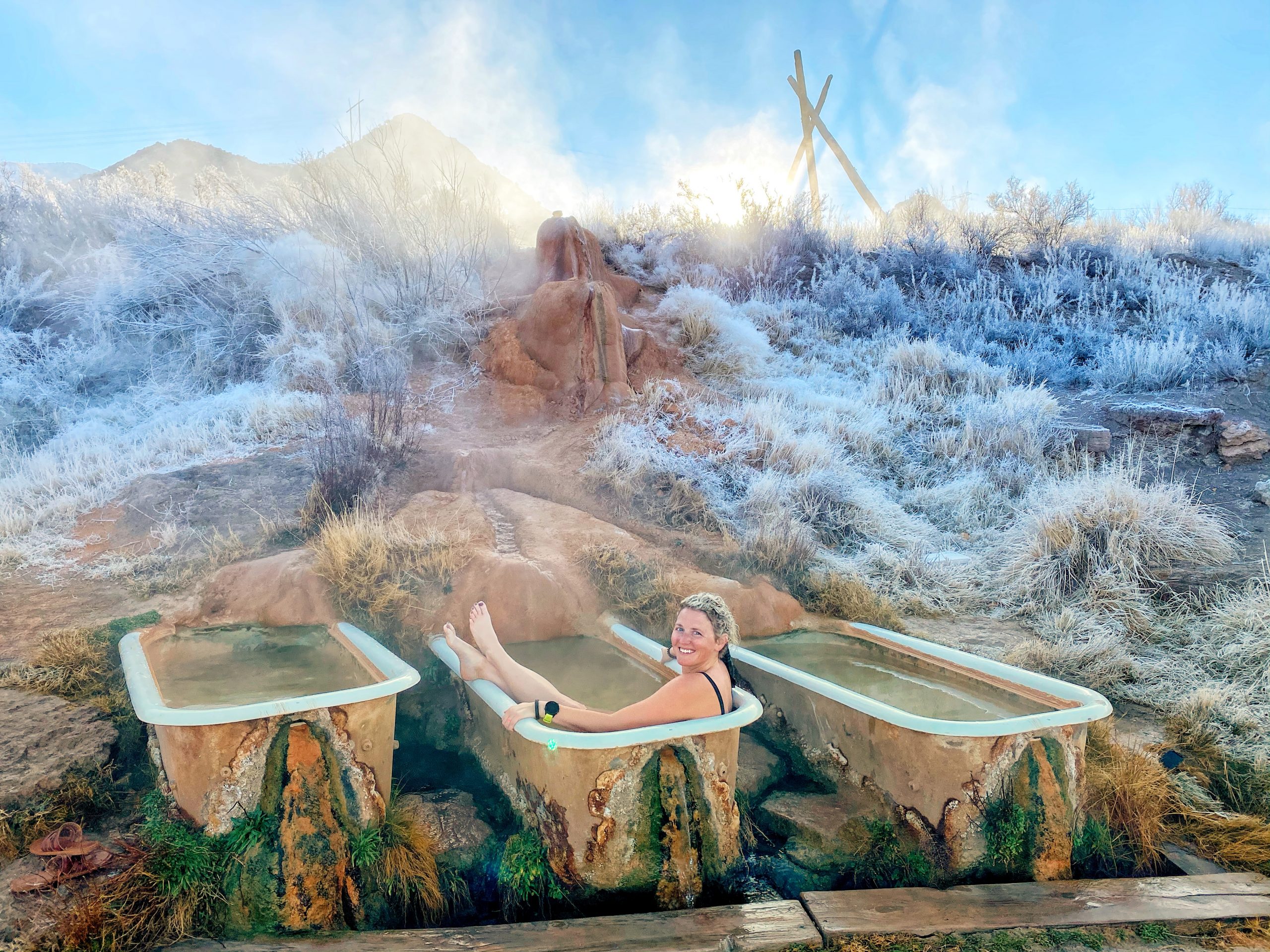 Mystic Hot Springs In Monroe Ut Our Beautahful World