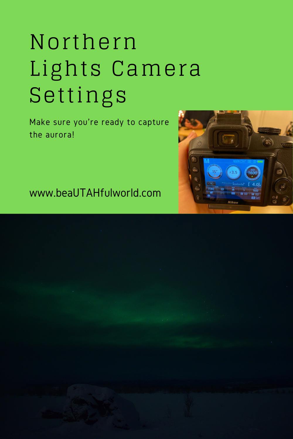 pixel 6 settings for northern lights