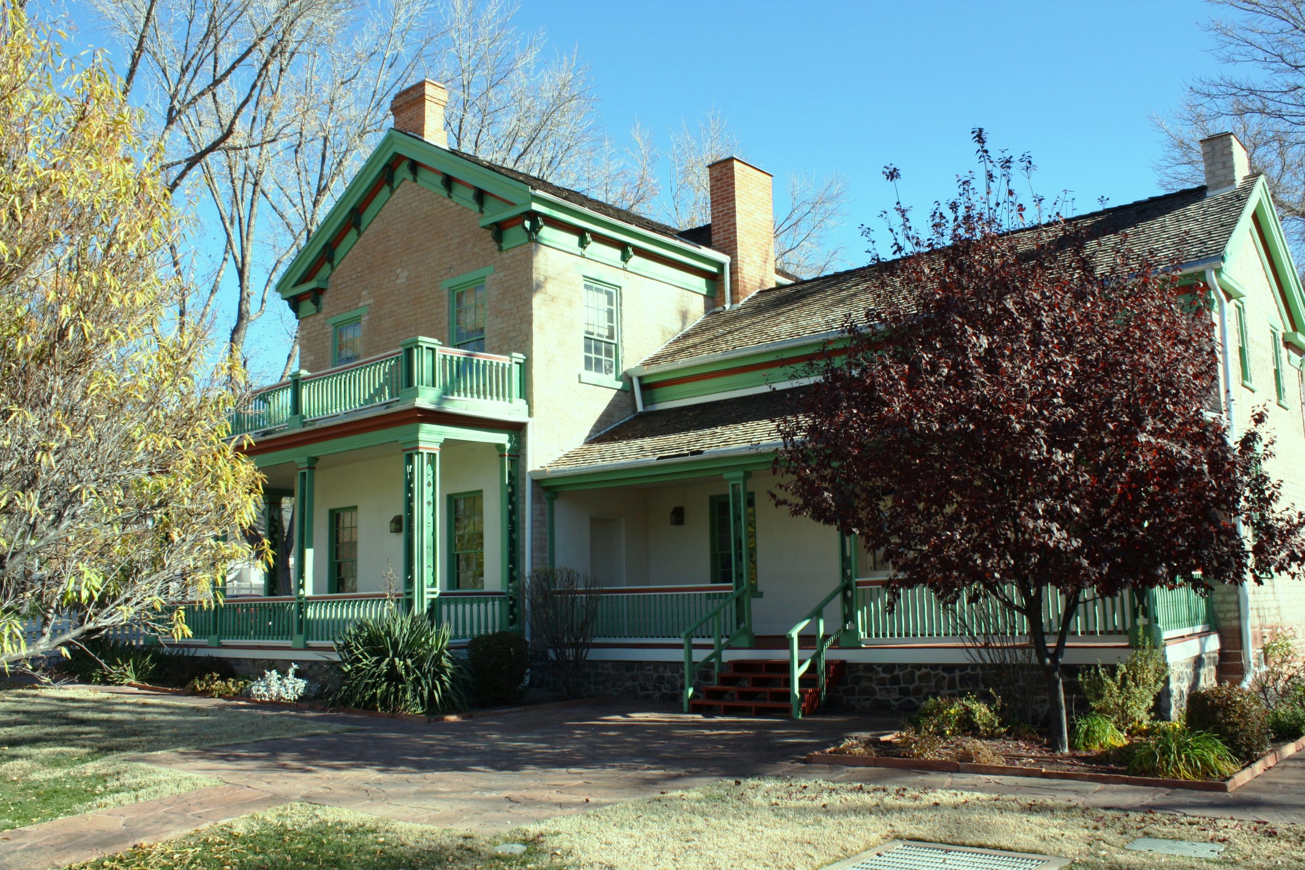 Brigham Young Winter Home Front Exterior 1 - Our Beautahful World