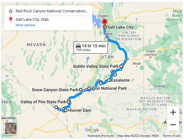 one way car rental las vegas to salt lake city